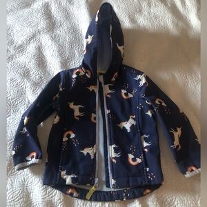 Cat & Jack 2T unicorn printed raincoat